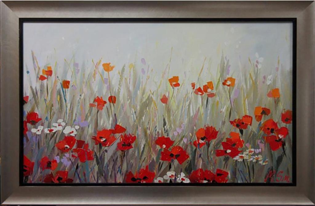 Mila Smykovska - Untitled (Field Of Poppies)