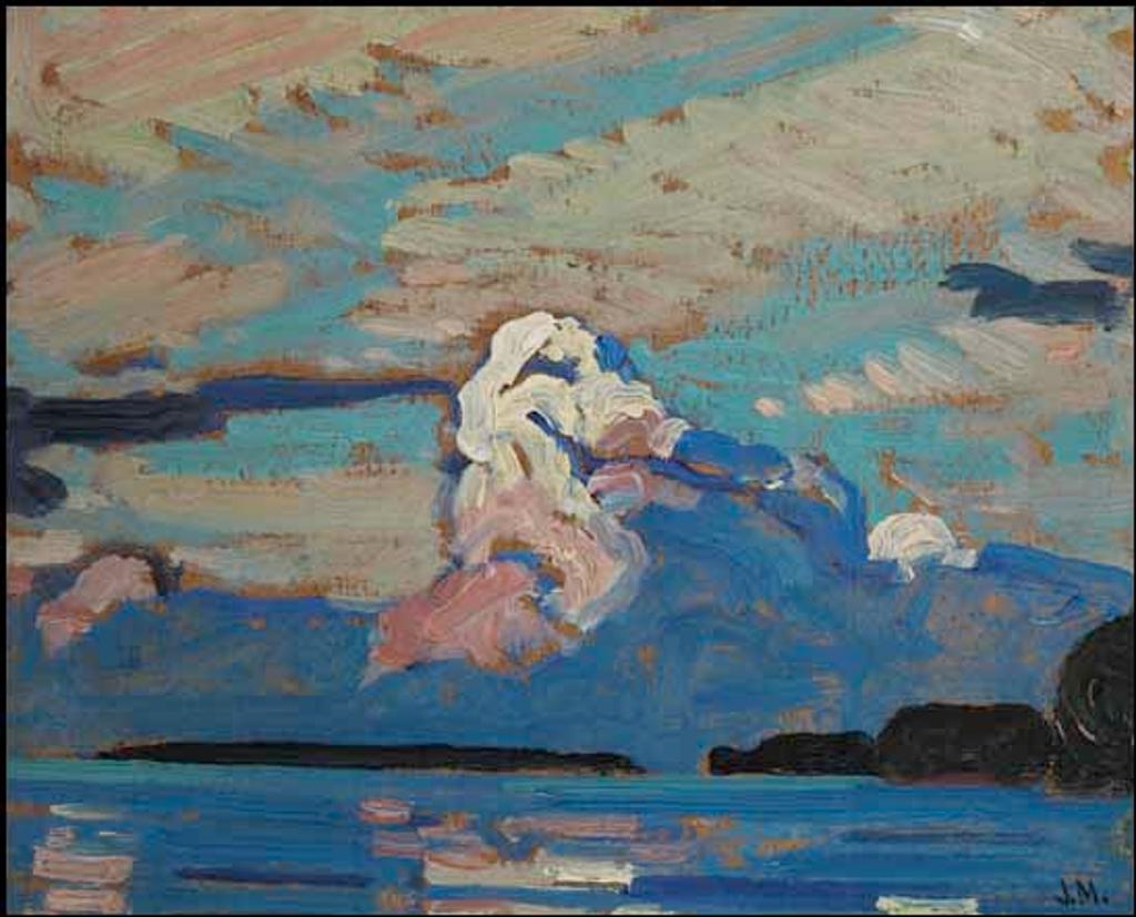 James Edward Hervey (J.E.H.) MacDonald (1873-1932) - Evening Cloud, Lake Simcoe