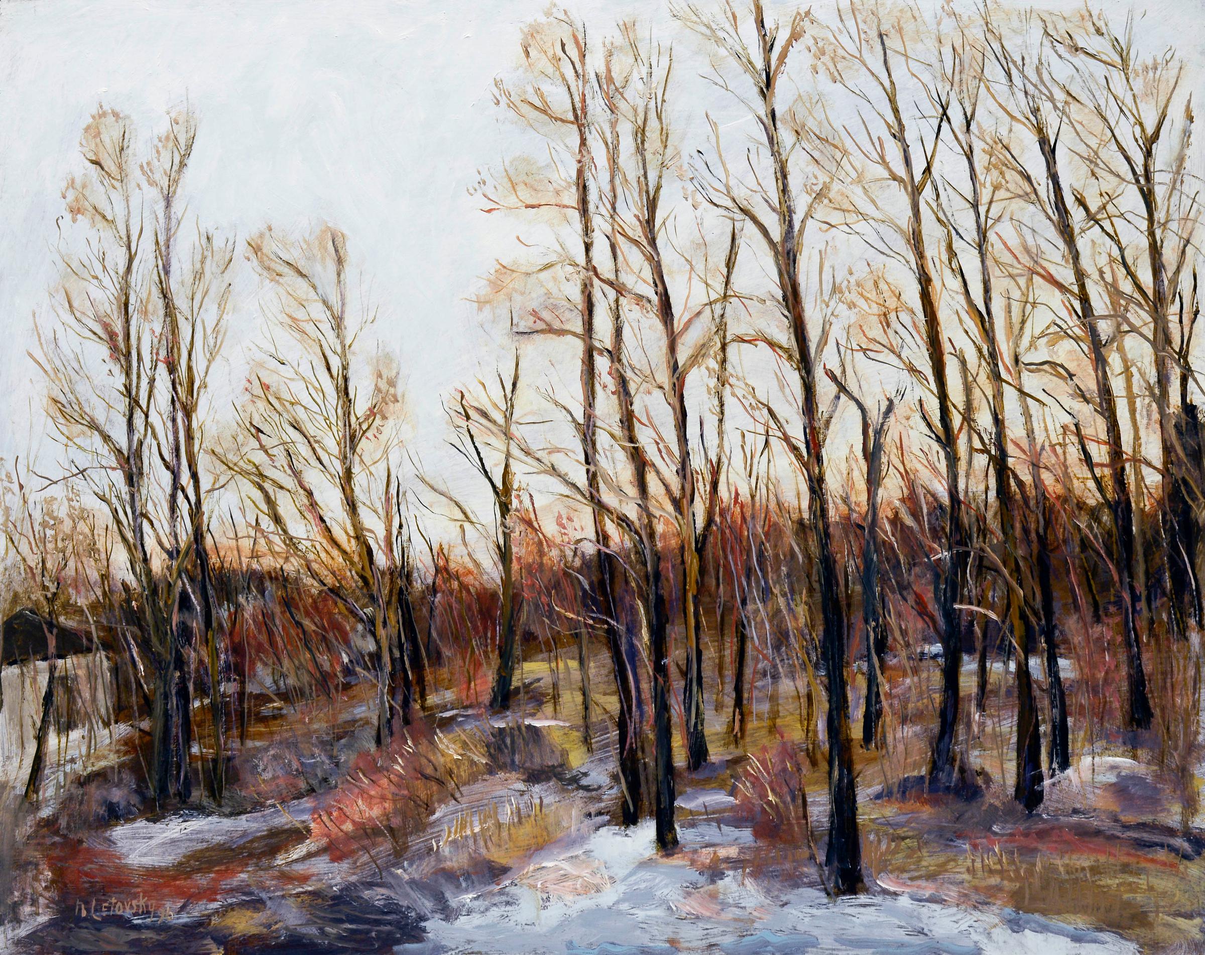 Nathan Letovsky (1925-2014) - Forest Interior