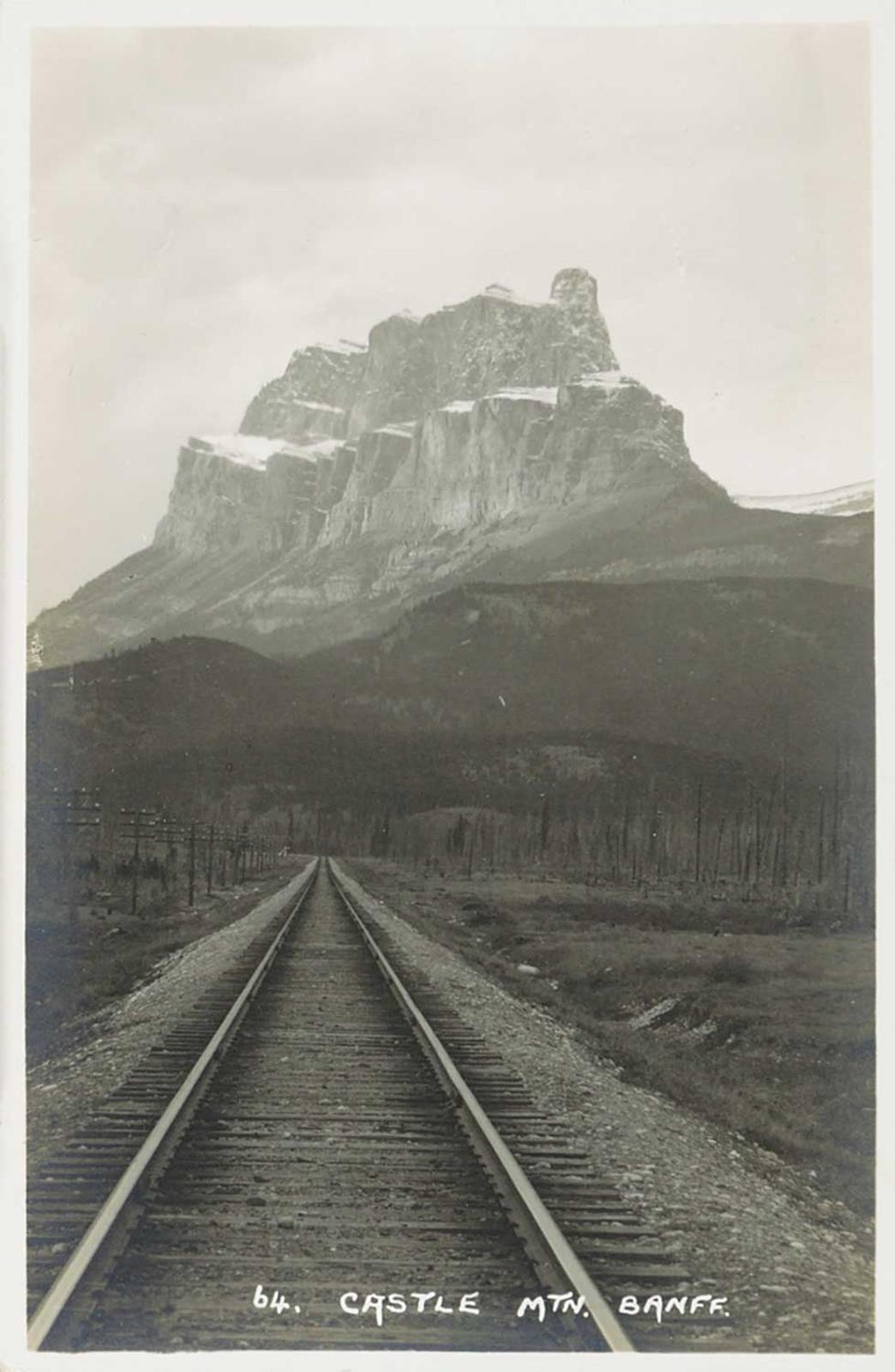 Byron Harmon - No.64 Castle Mtn. Banff