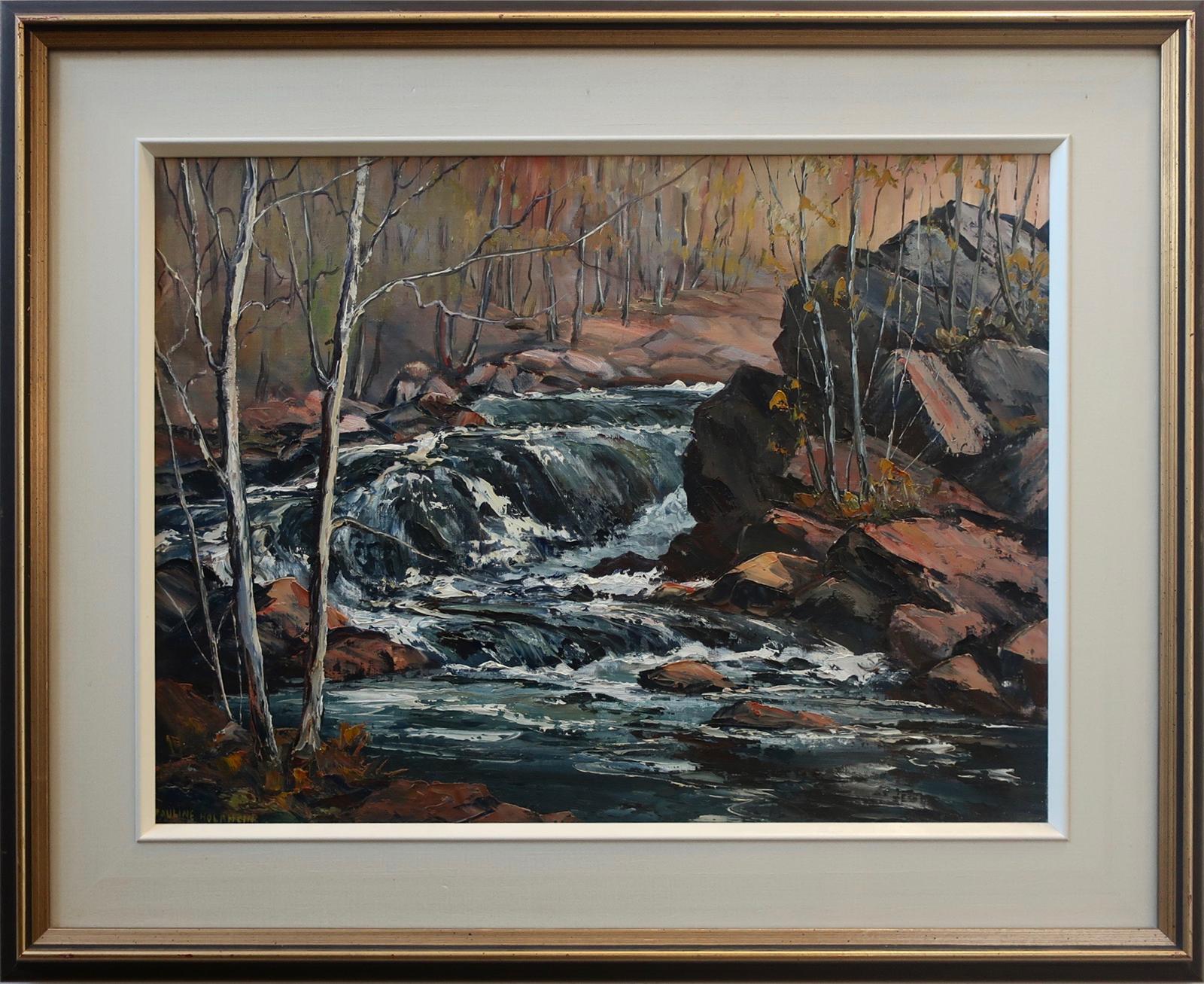 Pauline Holacin-Kulha (1933) - Hollow Valley Falls, Haliburton