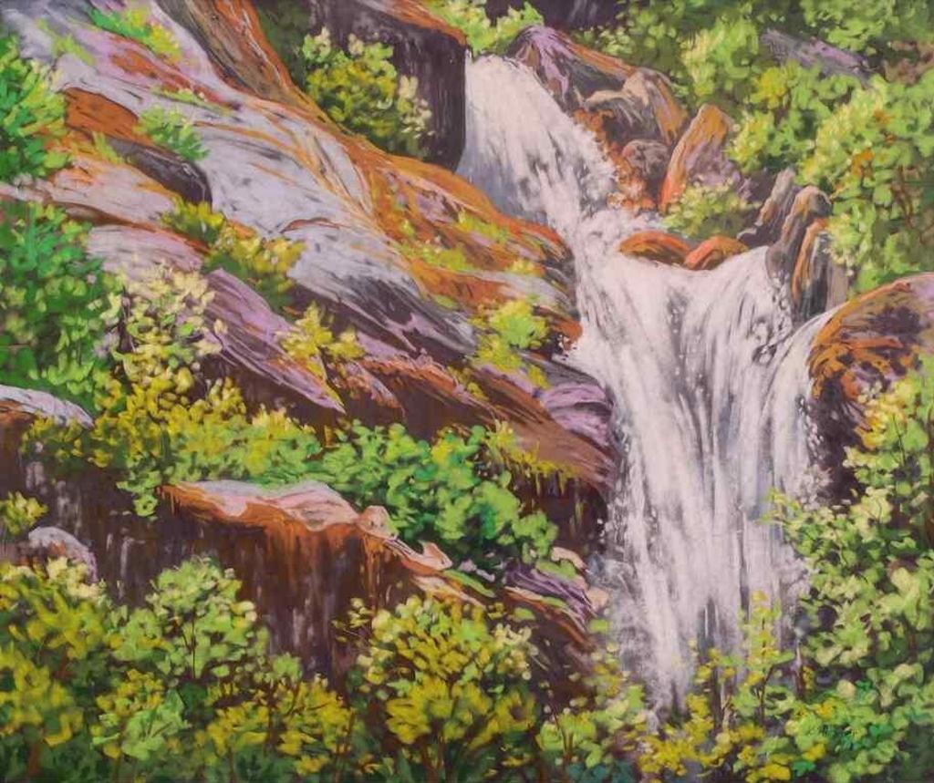 Karin Richter (1950) - Rainforest Falls
