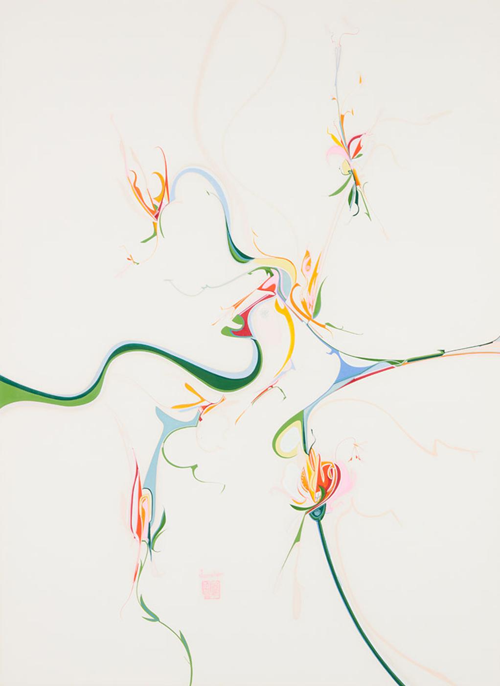 Alex Simeon Janvier (1935-2024) - Delicate China