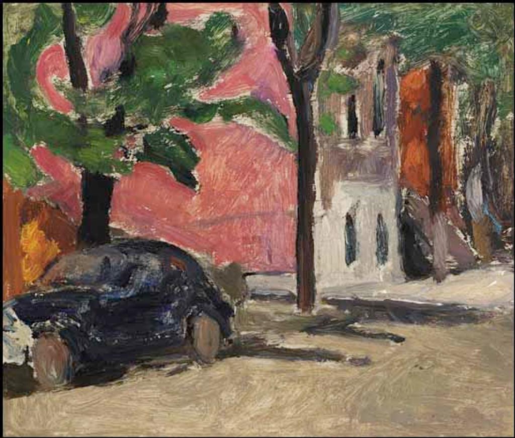 Eldon Grier (1917-2001) - Street Scene, Montreal