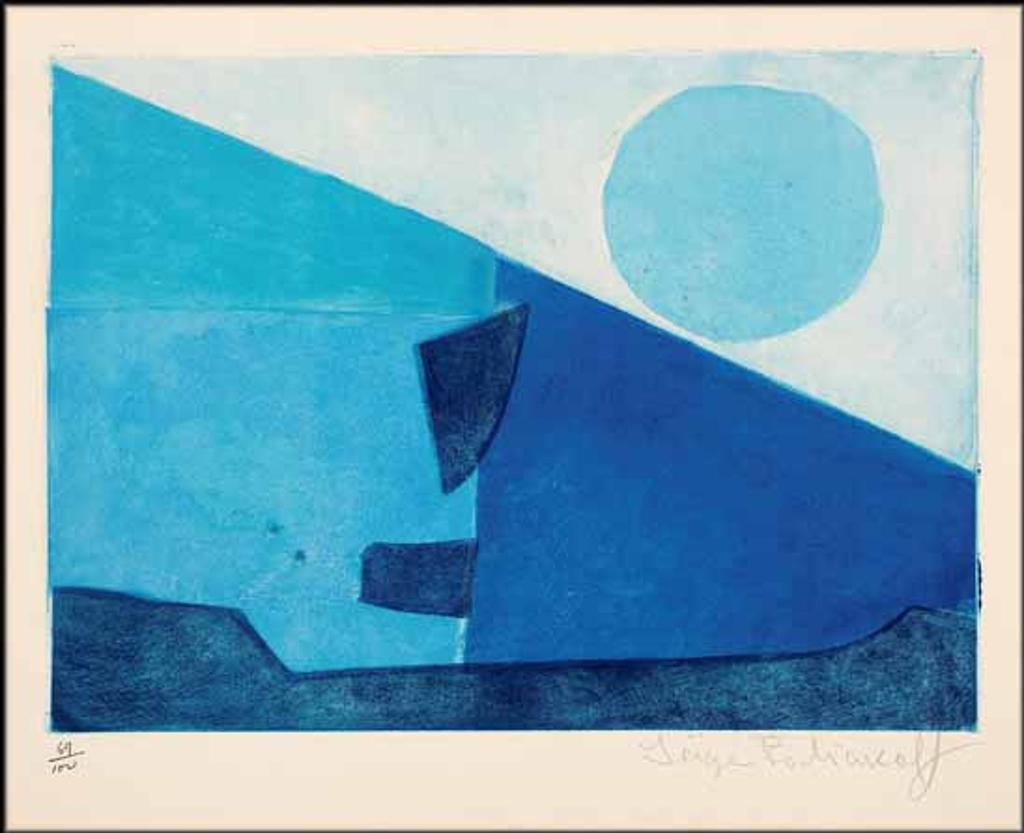 Serge Poliakoff (1906-1969) - Composition bleue