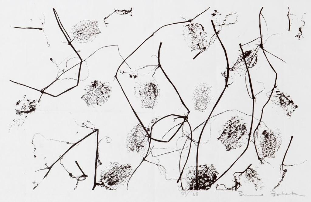 Bruno Joseph Bobak (1923-2012) - Untitled - Fall Leaves