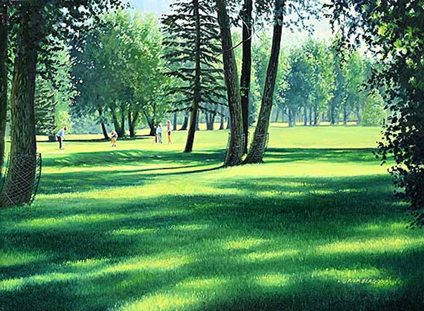 Richard (Rick) K. Berg (1950) - Untitled - Inglewood Golf Course