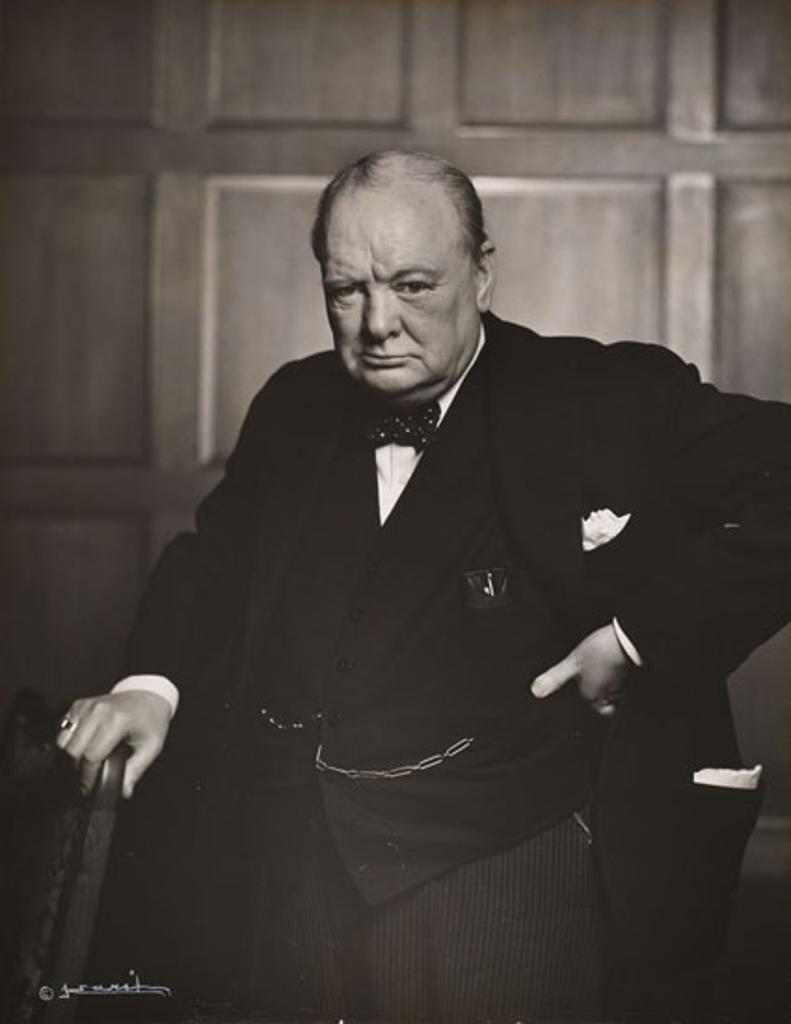 Yousuf Karsh (1908-2002) - Winston Churchill