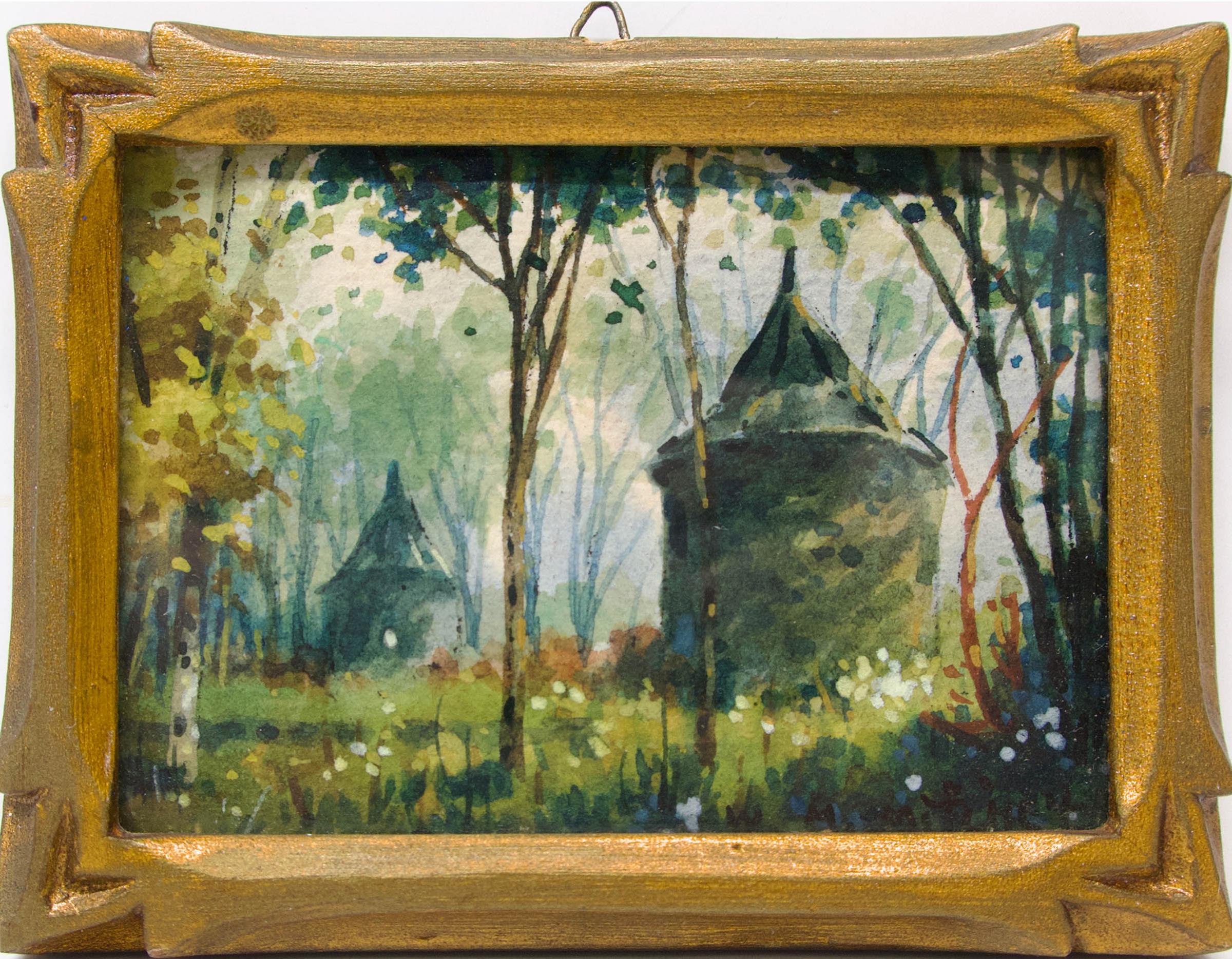 Willard Morse Mitchell (1879-1955) - On The Grounds Of The Grand Seminaire Of St. Sulpice, On Sherbrooke Street West, Montreal