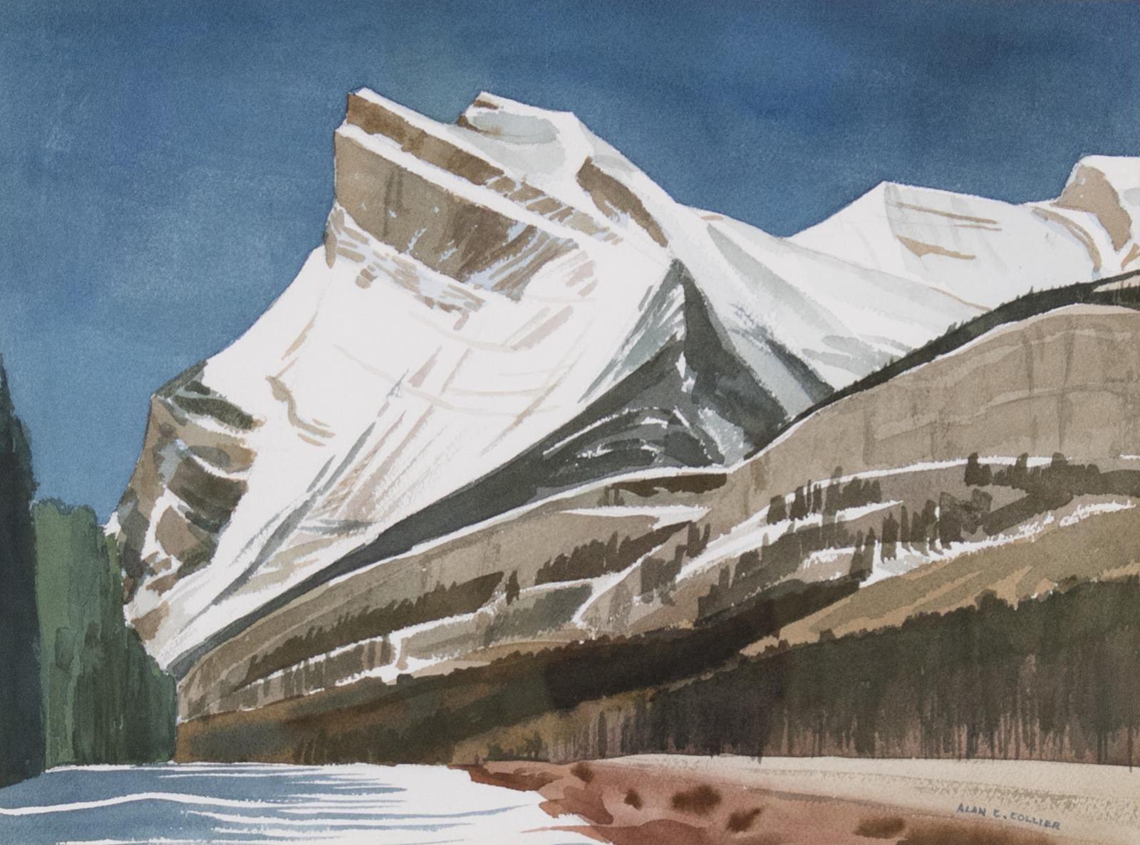 Alan Caswell Collier (1911-1990) - Mt. Wilson, Northern Banff; 1982