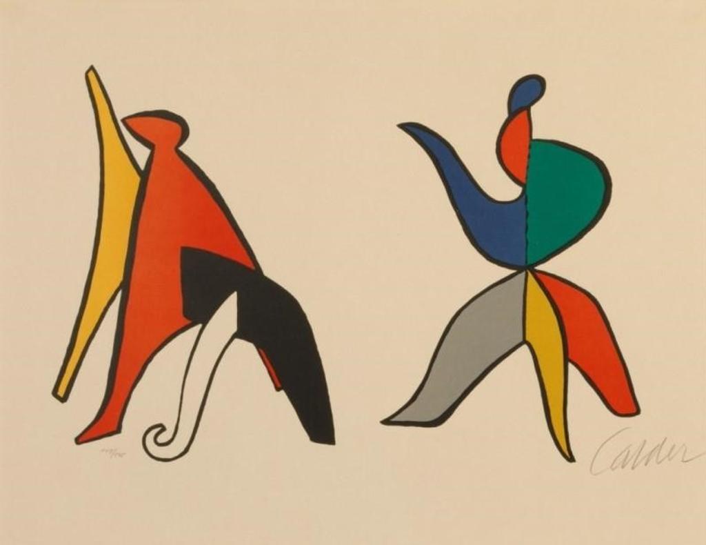 Alexander Calder (1898-1976) - Sabot et Bonnet Phrygian
