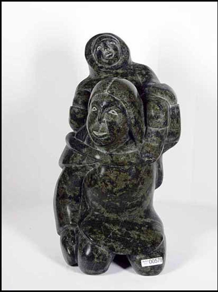 Kaka Ashoona (1928-1996) - Inuit Mother and Child (00579/TN133)