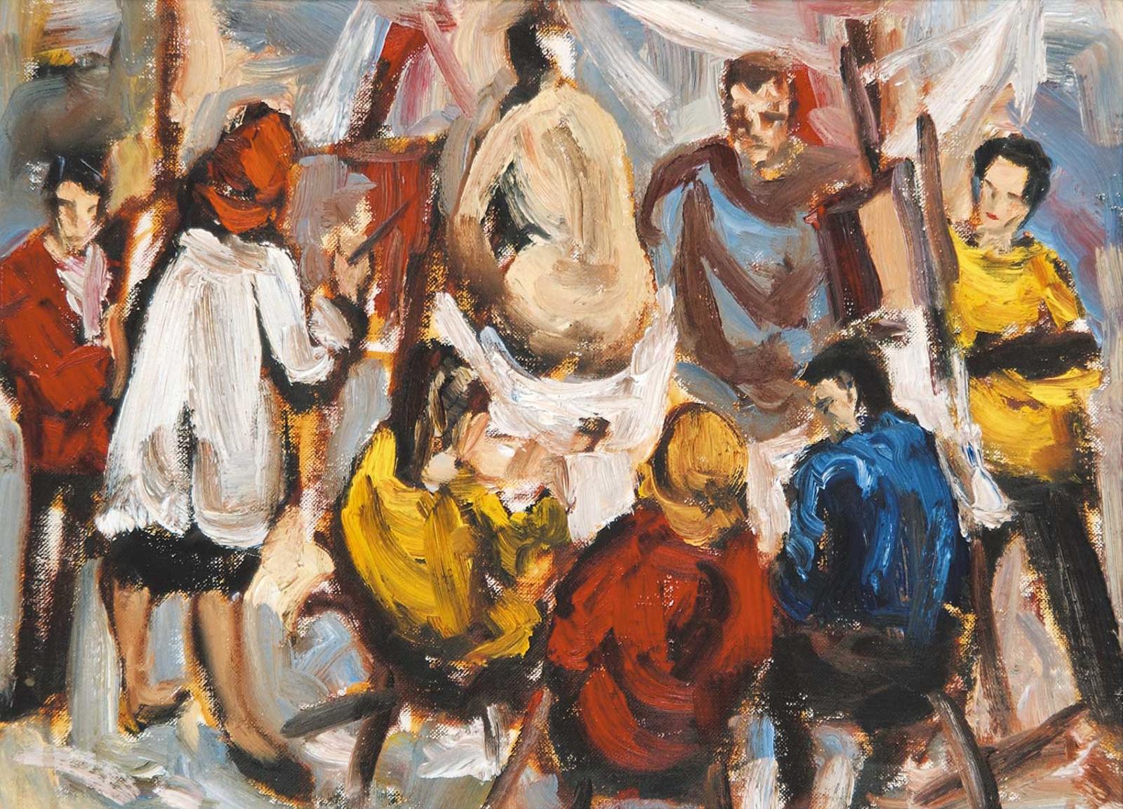 Bartley Robilliard Bart Pragnell (1907-1966) - Untitled - The Artist's Studio