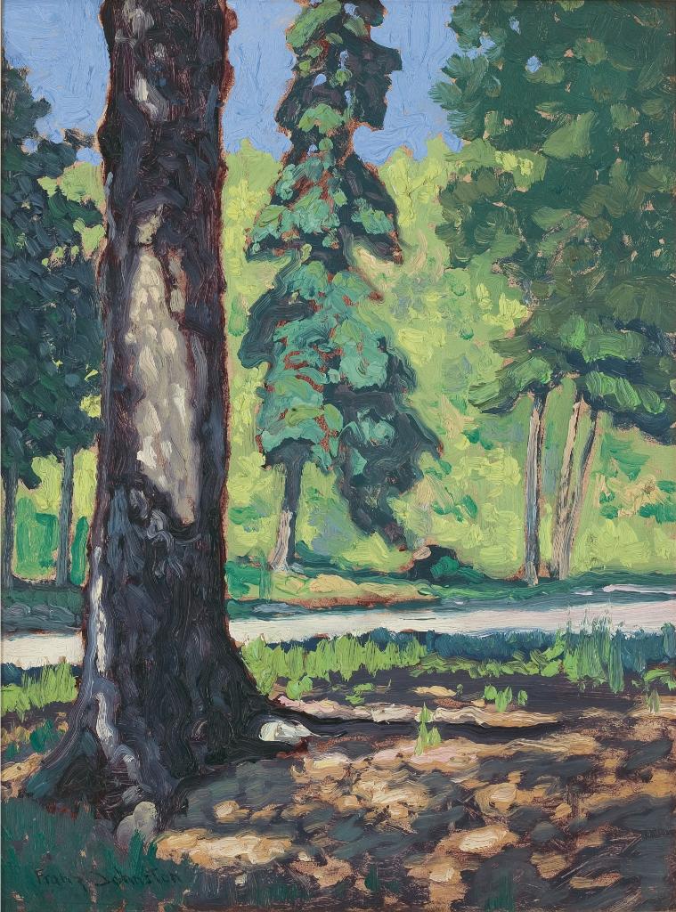 Frank (Franz) Hans Johnston (1888-1949) - Sun Through The Trees
