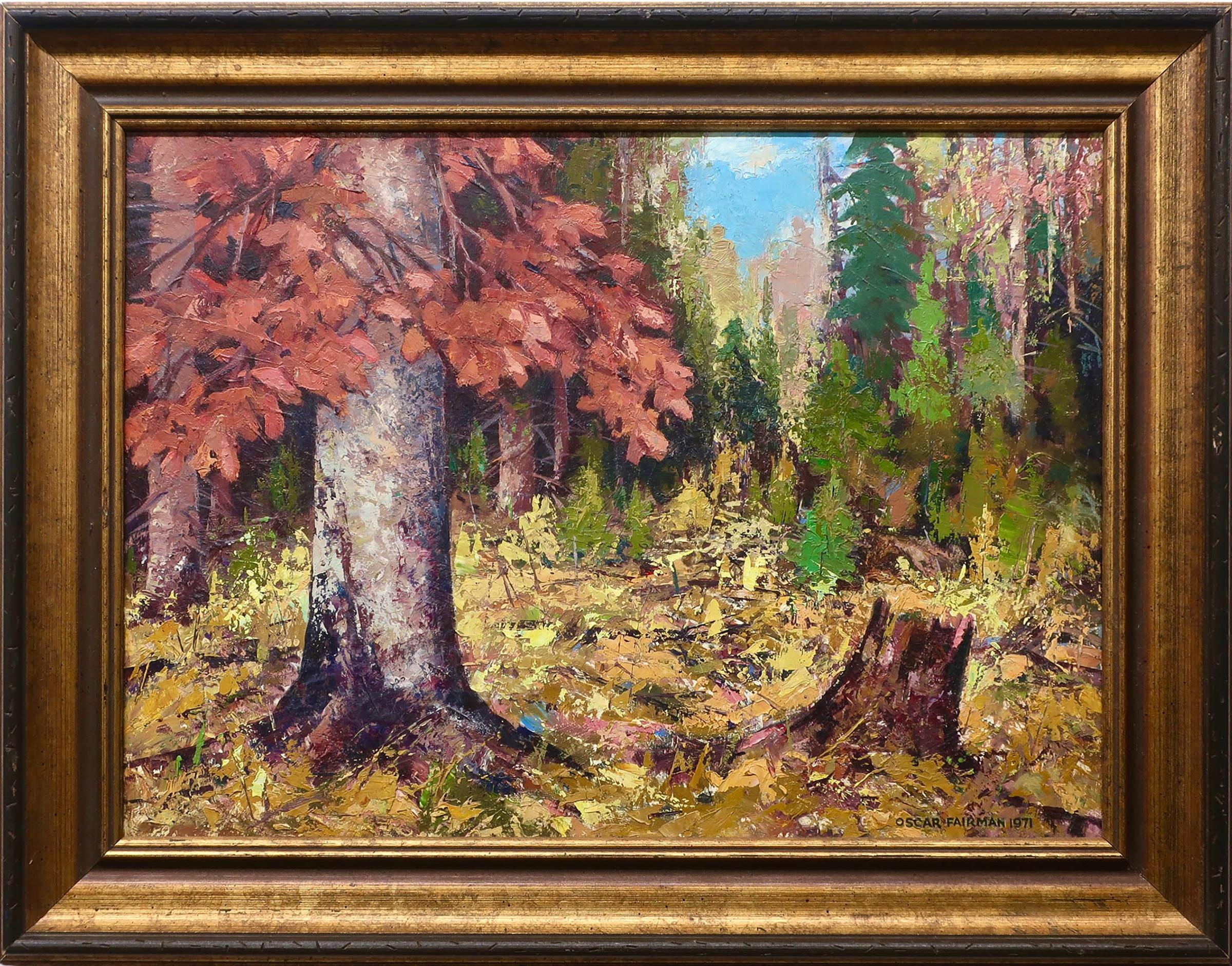 Oscar Fairman - Untitled (Fall Woodland Study)