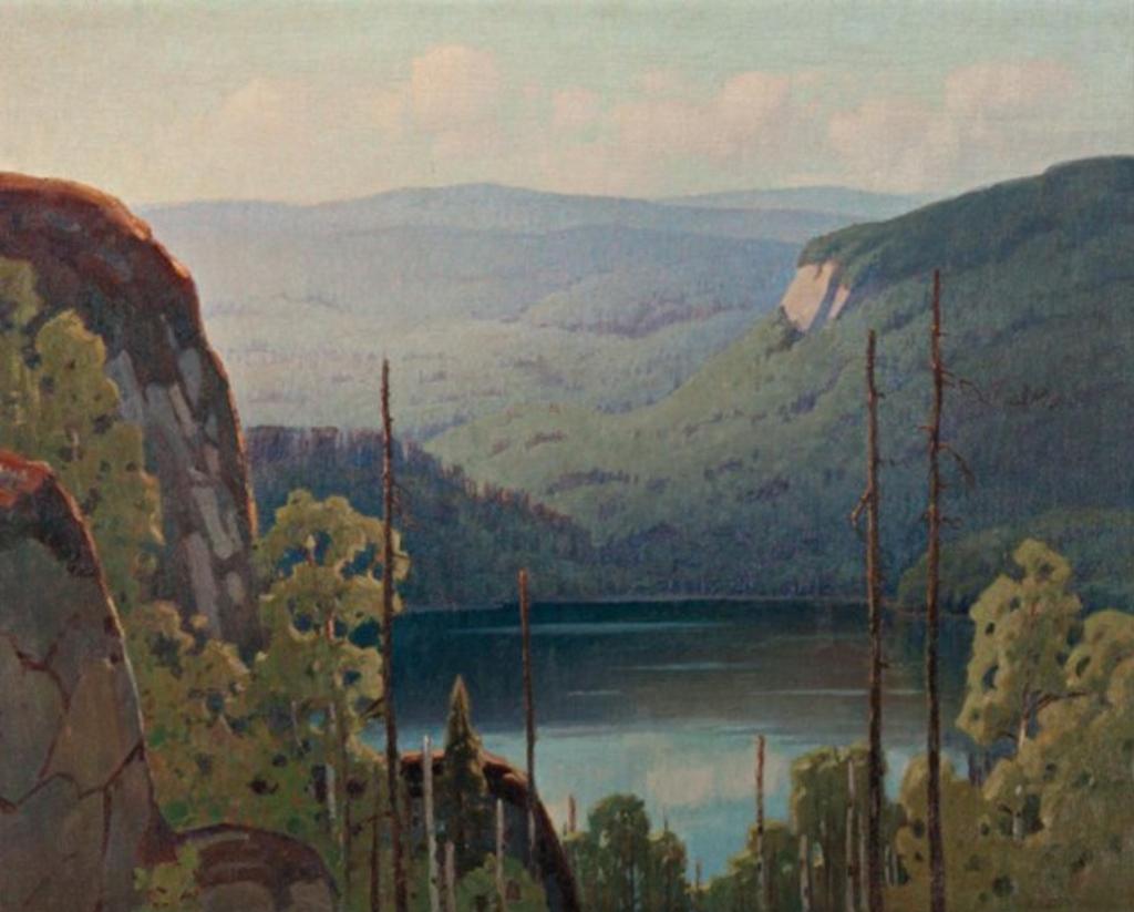 Frederick Henry Brigden (1871-1956) - Lake in the Hills