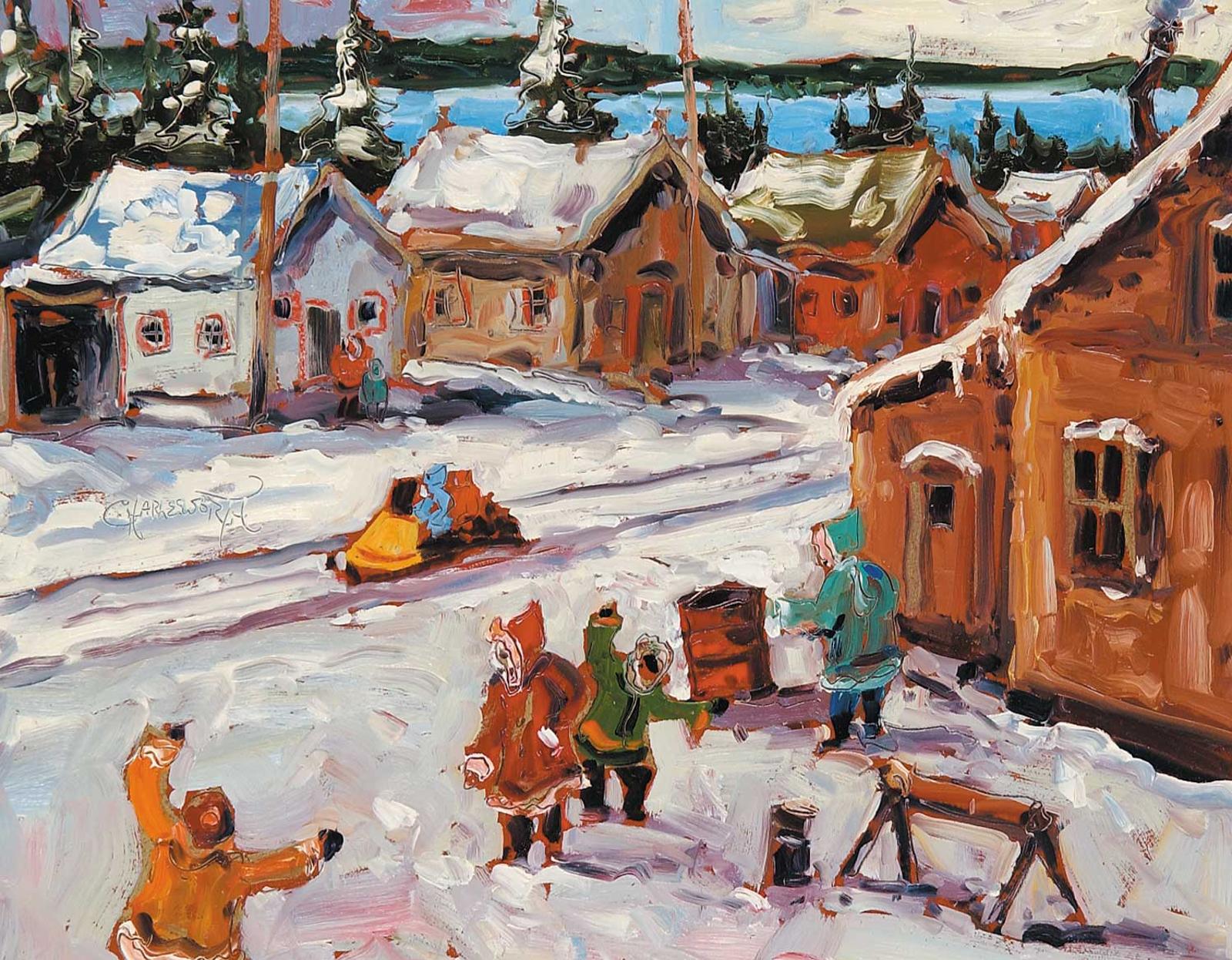 Rod Charlesworth (1955) - Winter Near Yellowknife