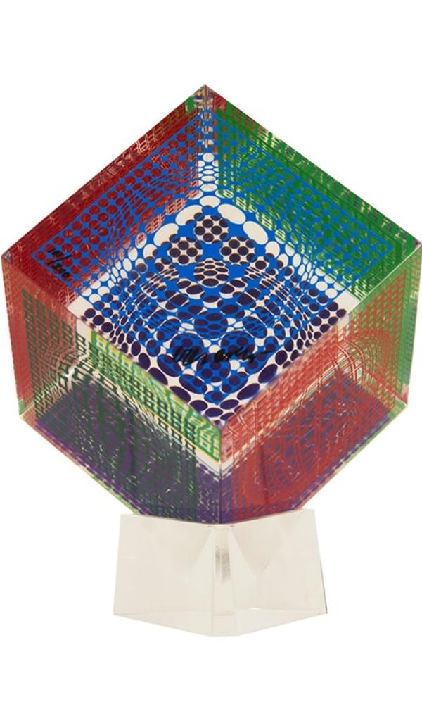 Victor Vasarely (1906-1997) - Cube