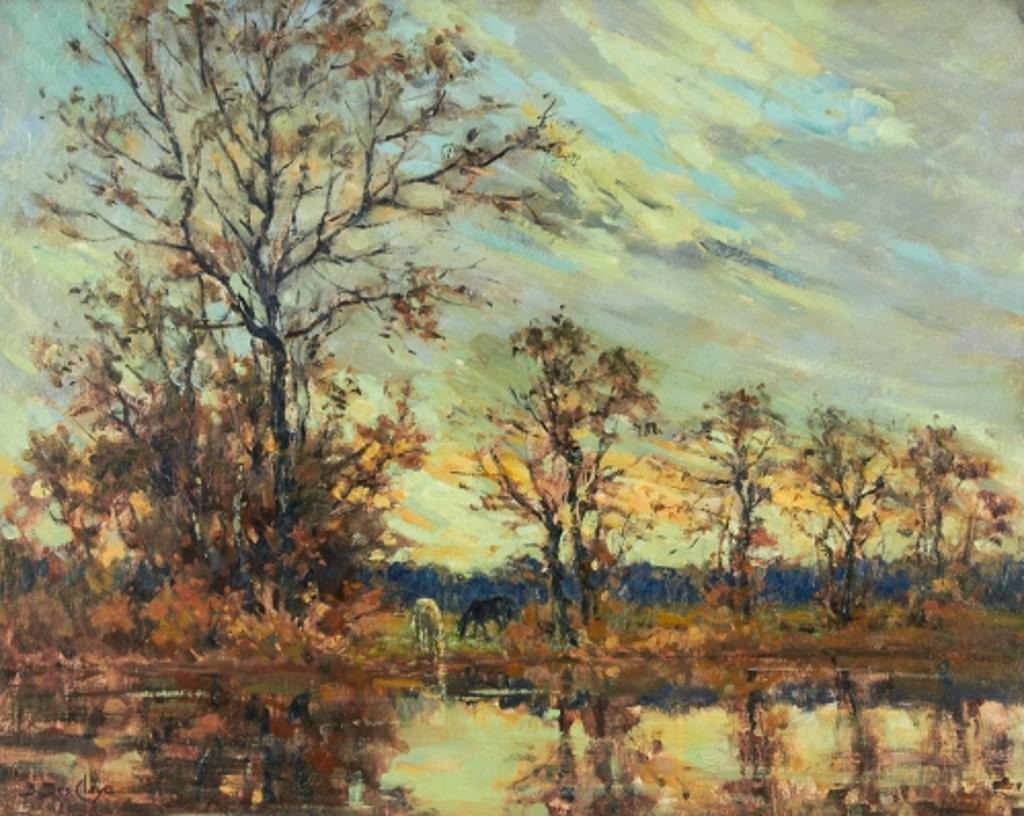 Berthe Des Clayes (1877-1968) - Evening, Late October