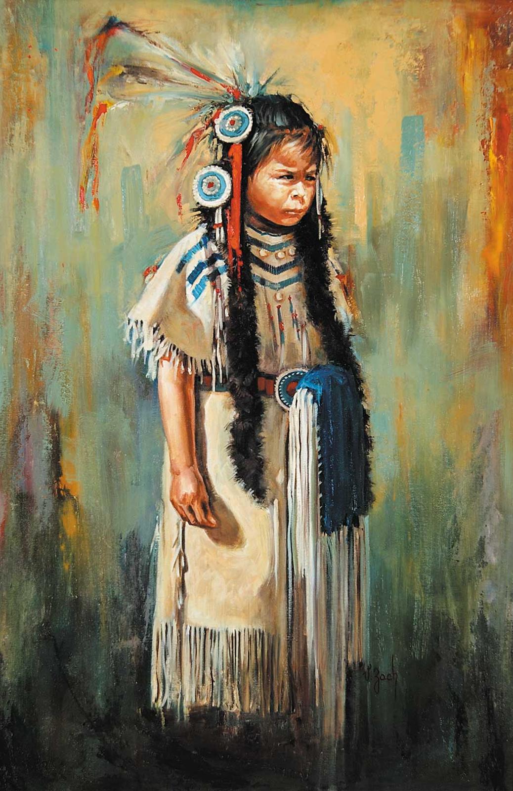 Vilem Zach (1946) - Little Indian Girl