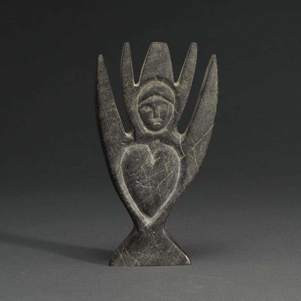Myra Kukiiyaut (1929-2006) - Stylized Hand With Opposing Designs