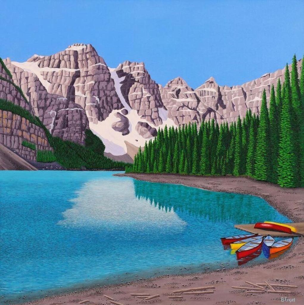 Barbara Engel - The Land Of The Sun, Moraine Lake, Banff