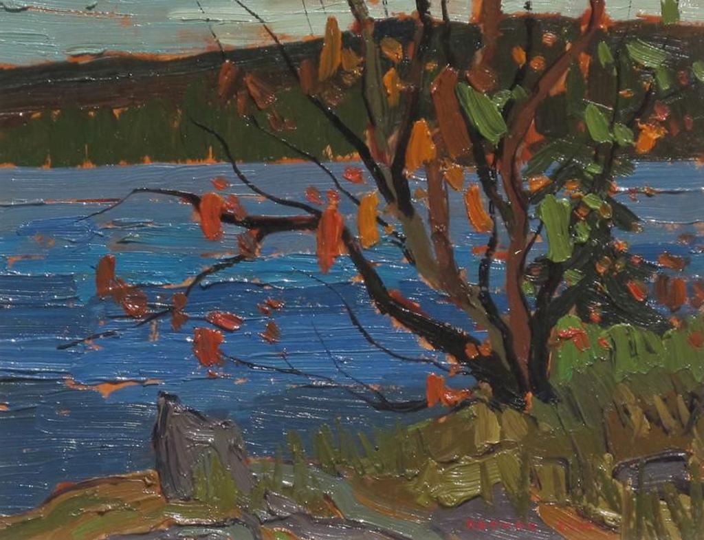 Arthur George Lloy (1929-1986) - Maple Lake Shore; 1977
