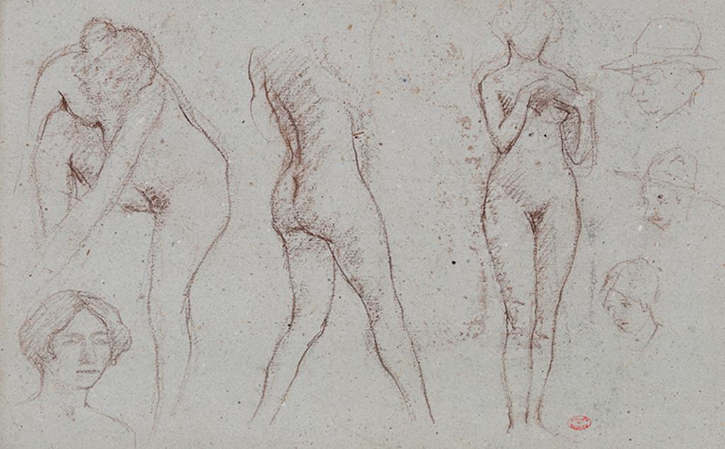 Clarence Alphonse Gagnon (1881-1942) - Nude Studies