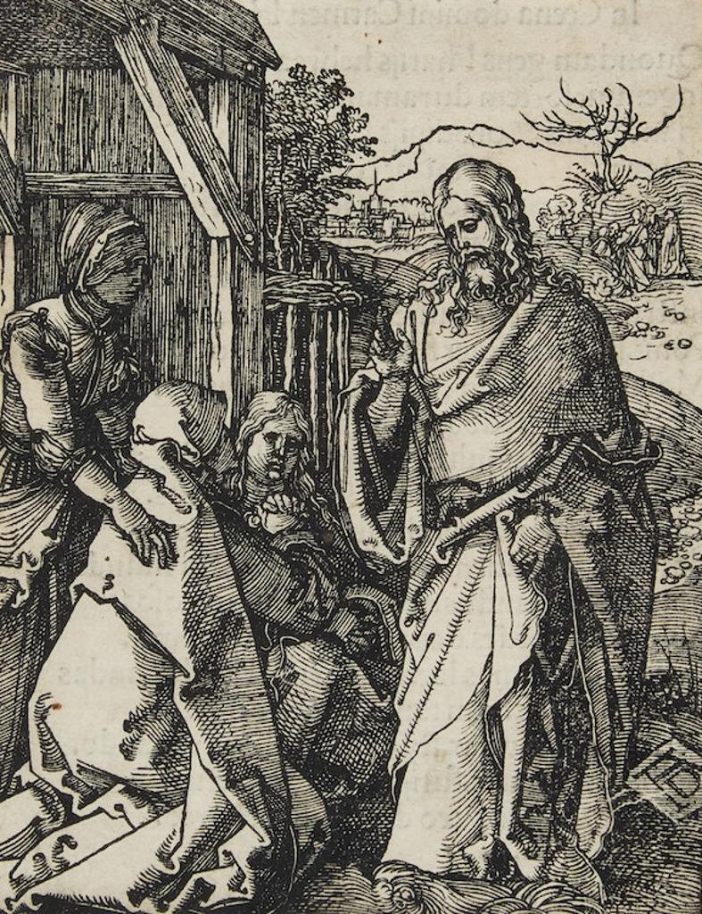 Albrecht Dürer (1471-1528) - Christ Taking Leave of His Mother