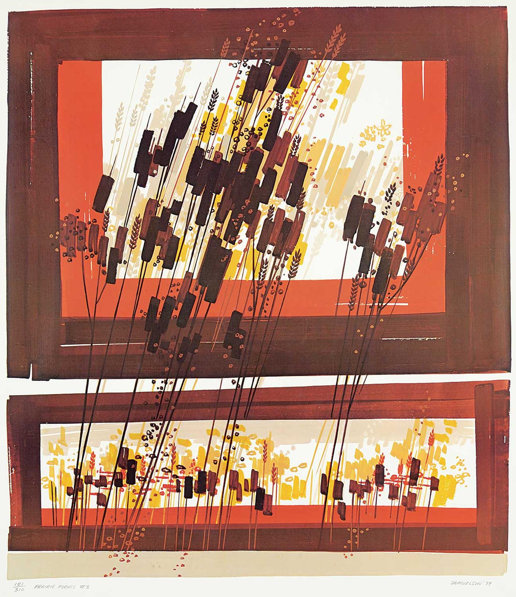 Kenneth C. Samuelson (1936-2021) - Prairie Forms #3  151/310