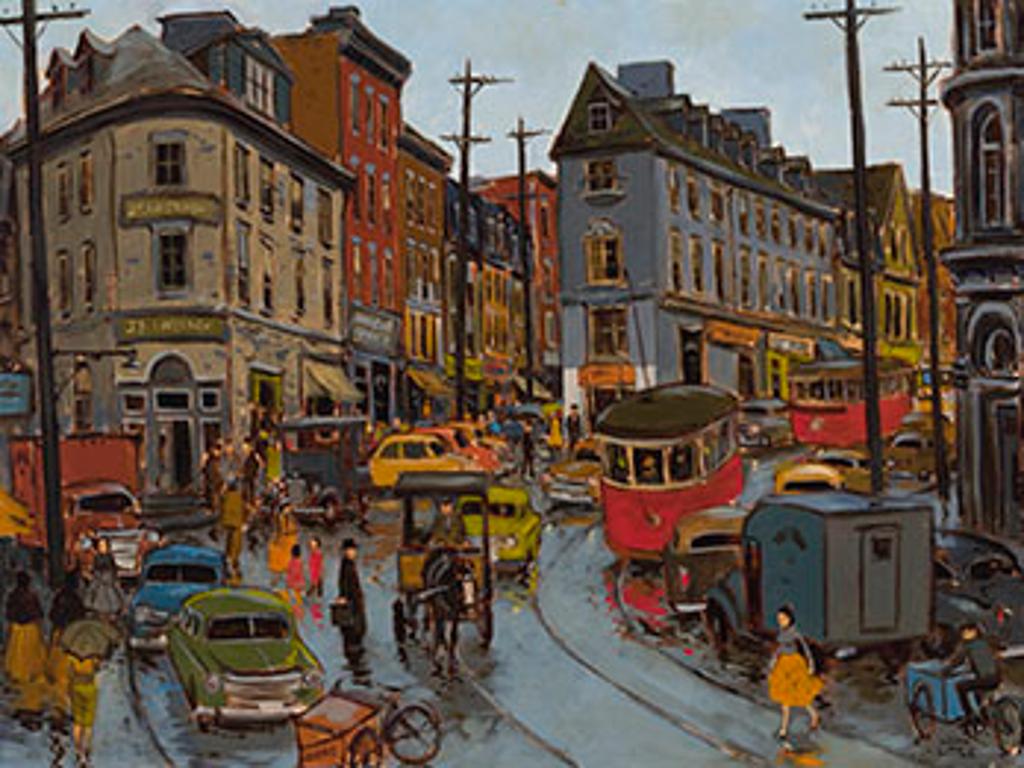 John Geoffrey Caruthers Little (1928-1984) - Rue Fabrique, Quebec