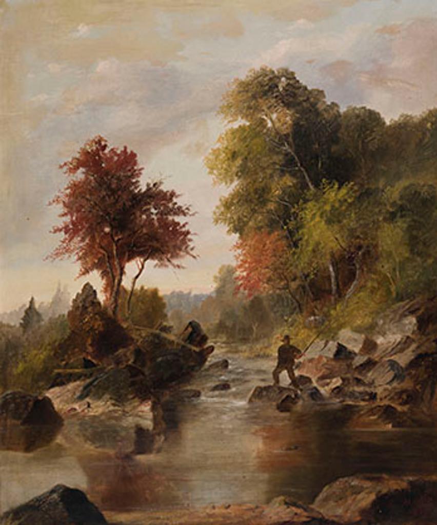 Thomas Mower Martin (1838-1934) - On Muskoka River