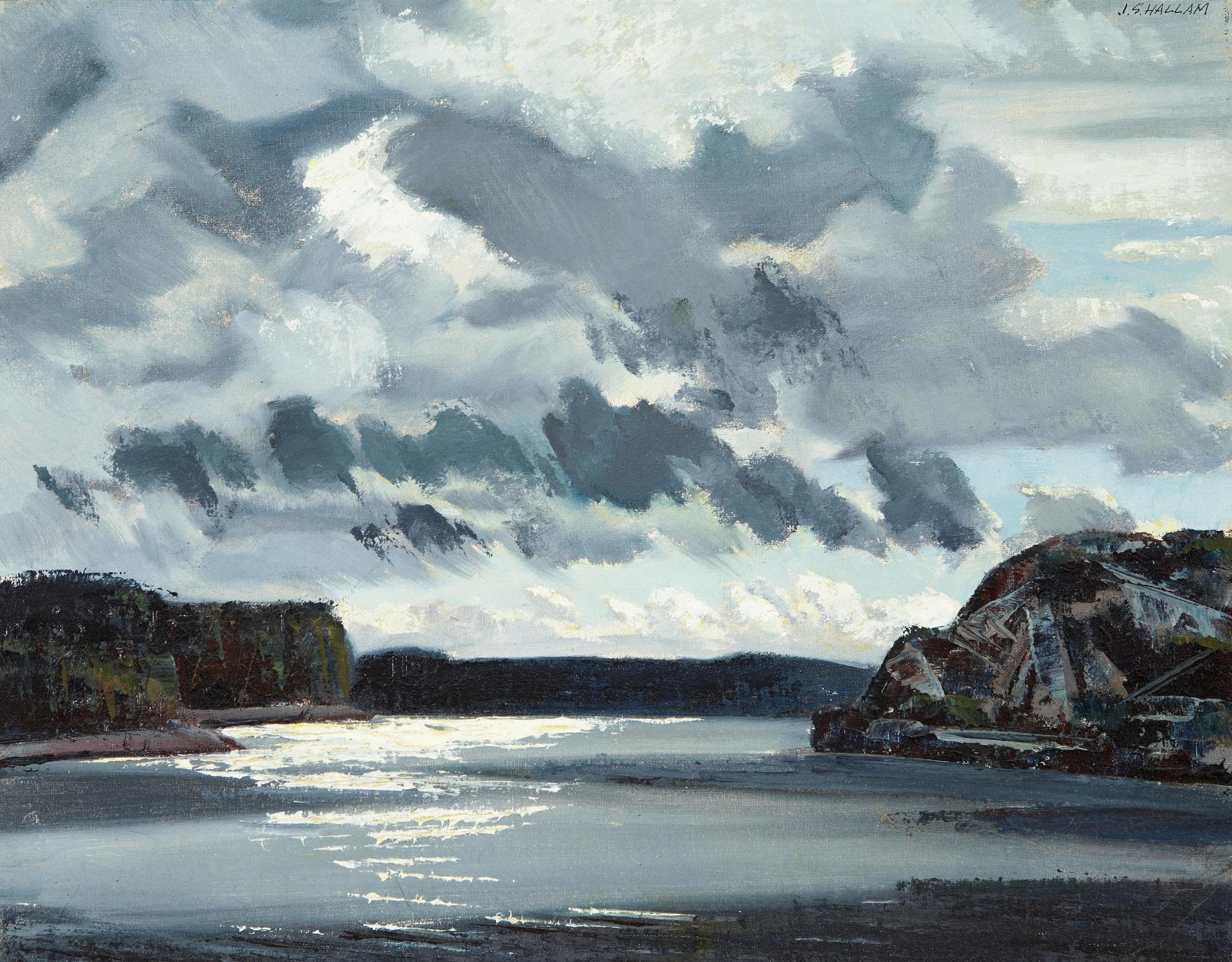 Joseph Sydney Hallam (1899-1953) - Clearing sky - Frood Lake