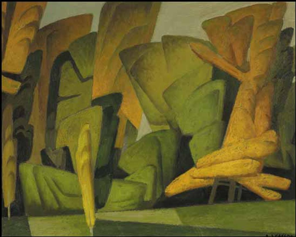 Alfred Joseph (A.J.) Casson (1898-1992) - Woodland Pattern