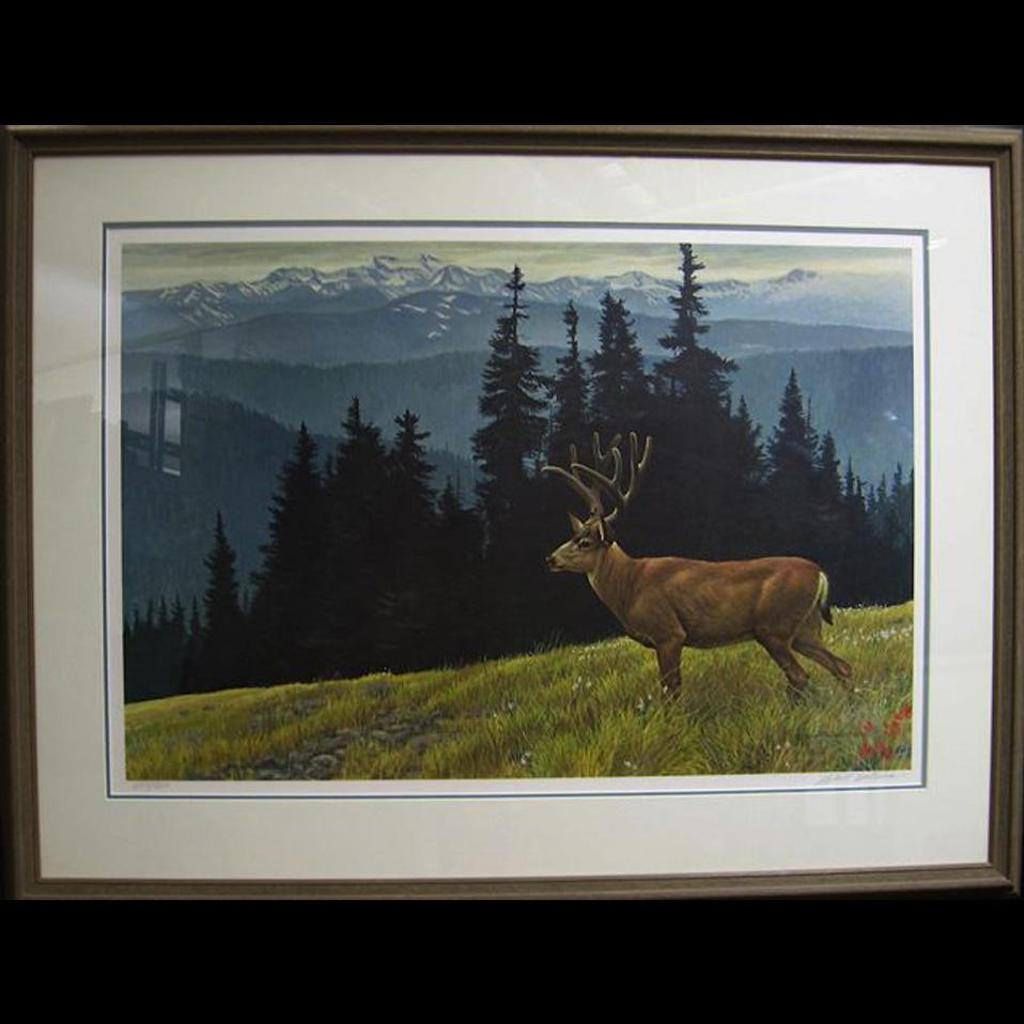 Robert Mclellan Bateman (1930-1922) - Black-Tailed Deer In The Olympics