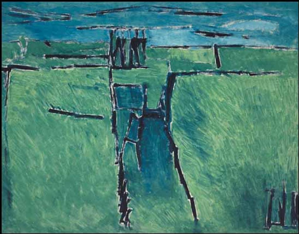 Kazuo Nakamura (1926-2002) - Green Fields
