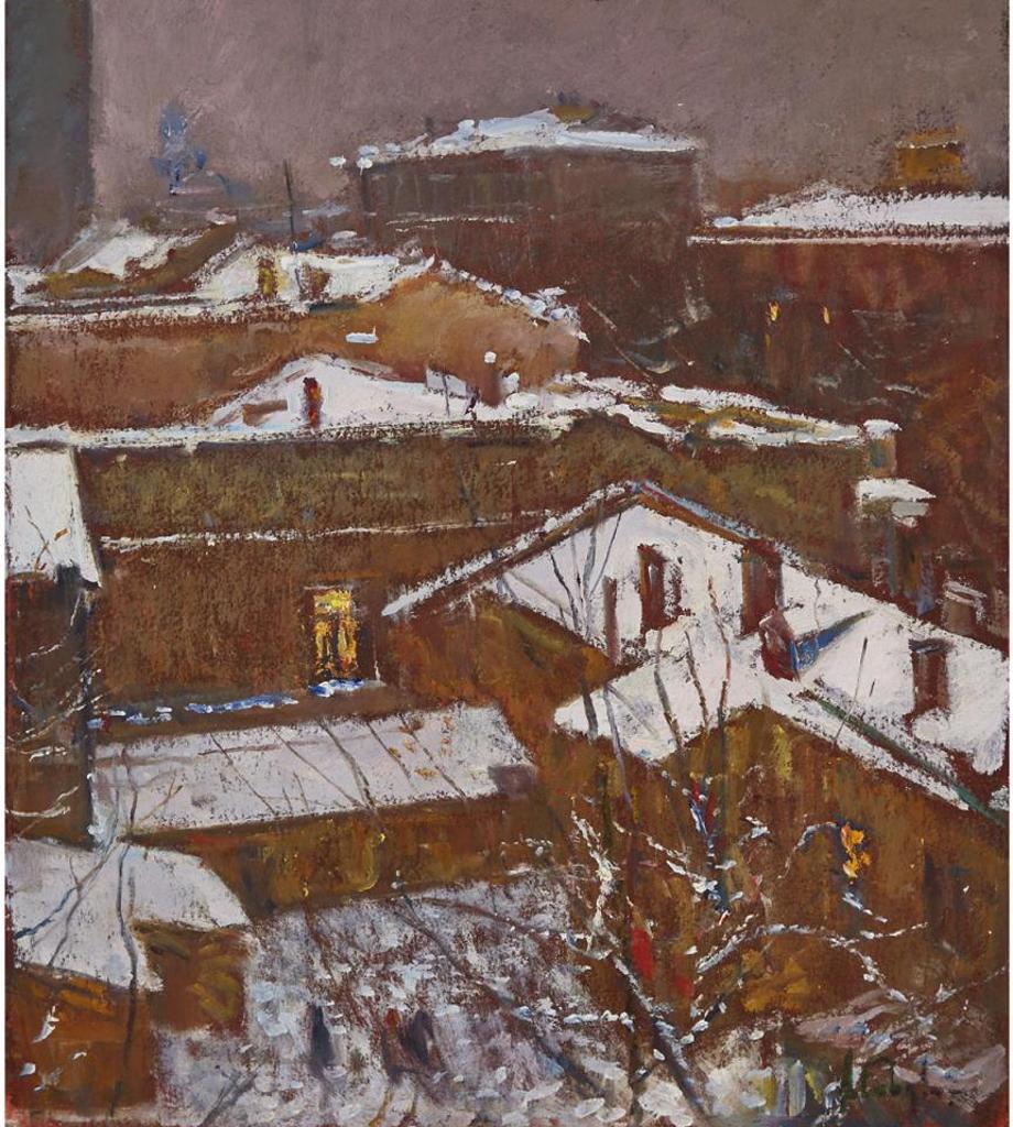 Albin Stanislavovich Gavdzinsky (1923-2008) - Winter Evening