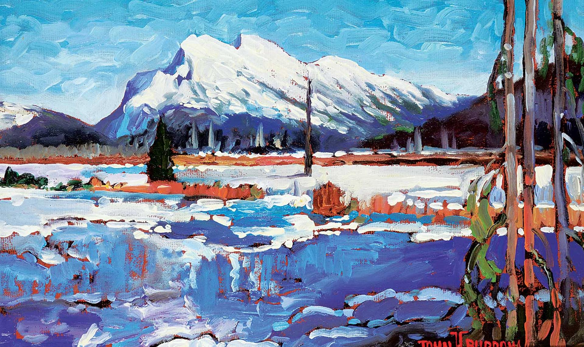 John H. Burrow (1955) - Mt. Rundle - Banff