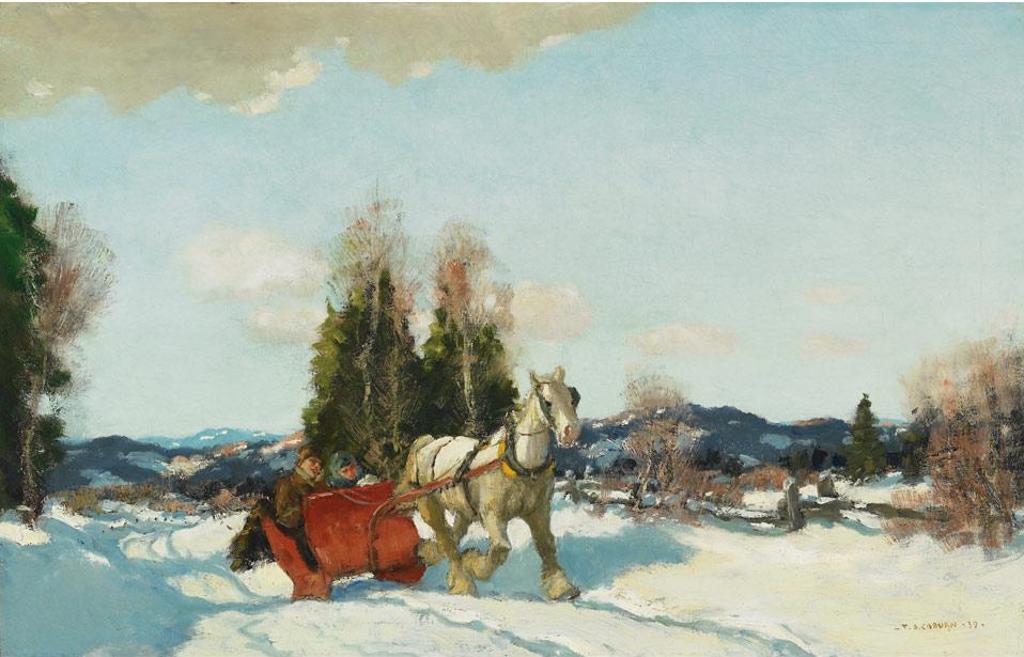 Frederick Simpson Coburn (1871-1960) - Ride By Sunday Afternoon