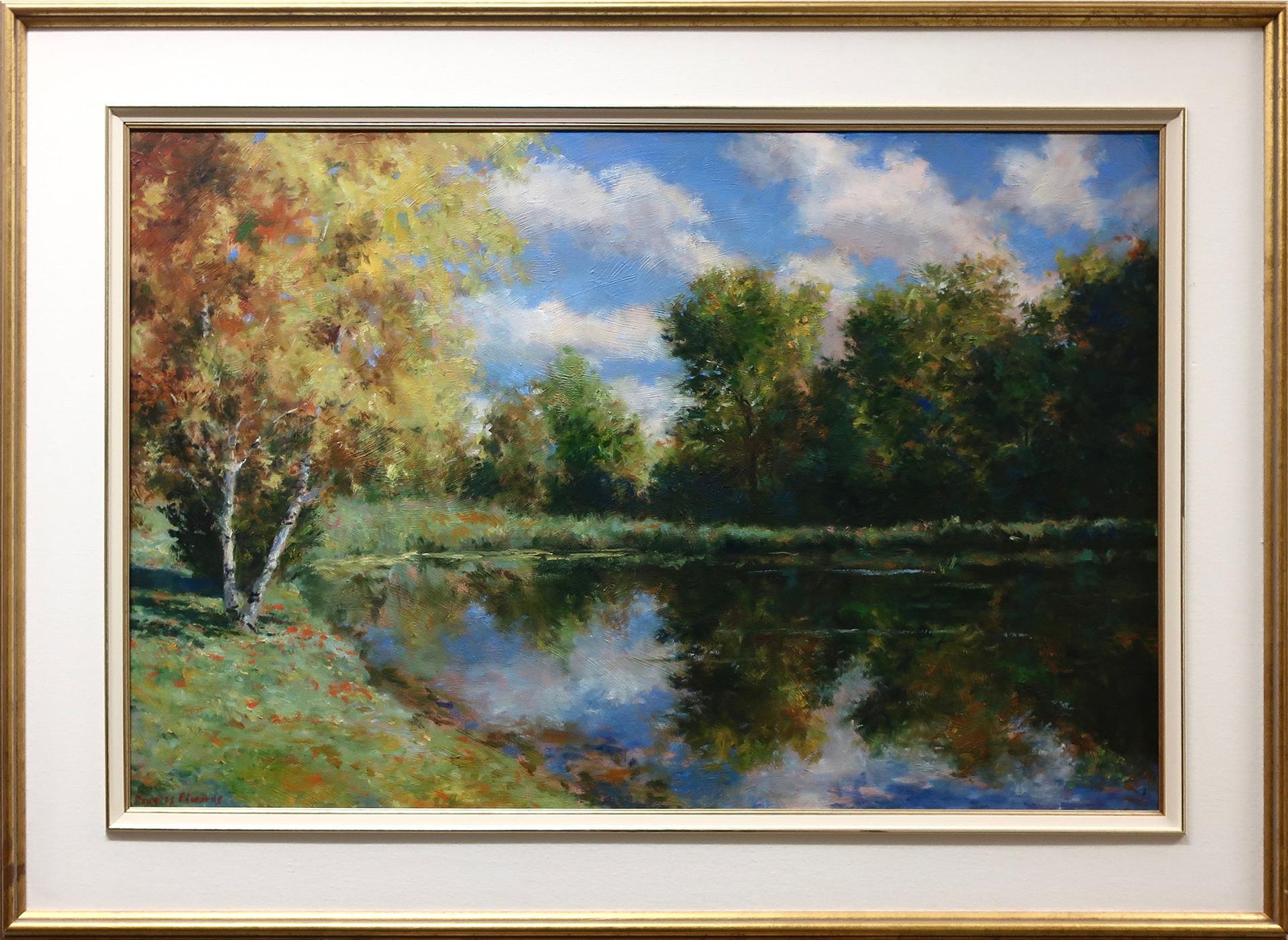 Douglas Edwards (1954) - Birch Tree - Edge Of Pond