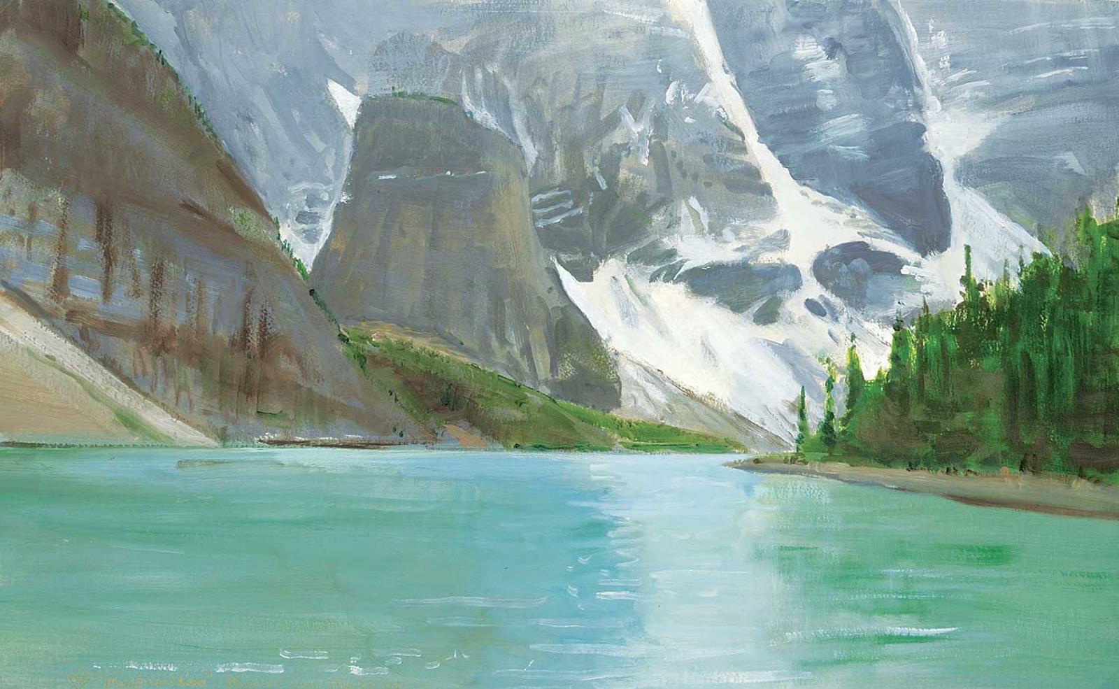 Terry Lynn Fenton (1940) - Mountain Gloom, Moraine Lake