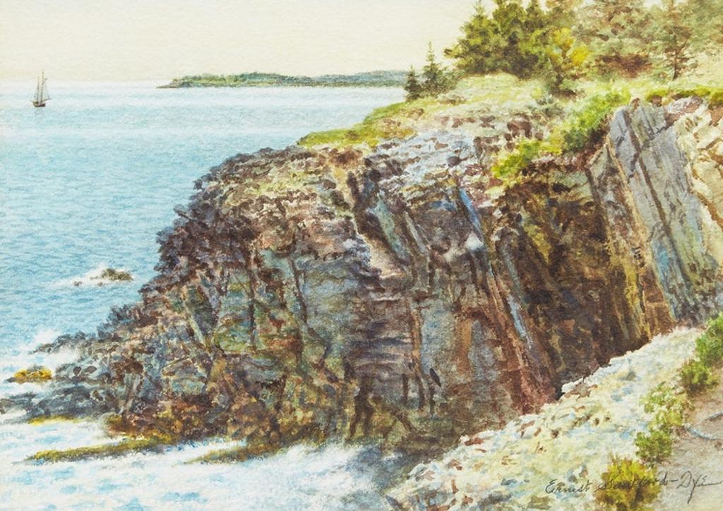 Ernest Sawford-Dye (1873-1965) - At the “Ovens”, 11 miles From Lunenburg, N.S.