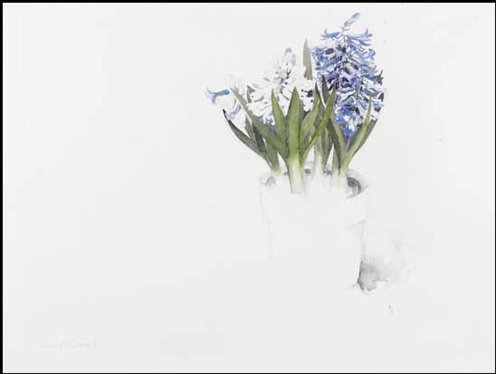 Molly Joan Lamb Bobak (1922-2014) - Hyacinths
