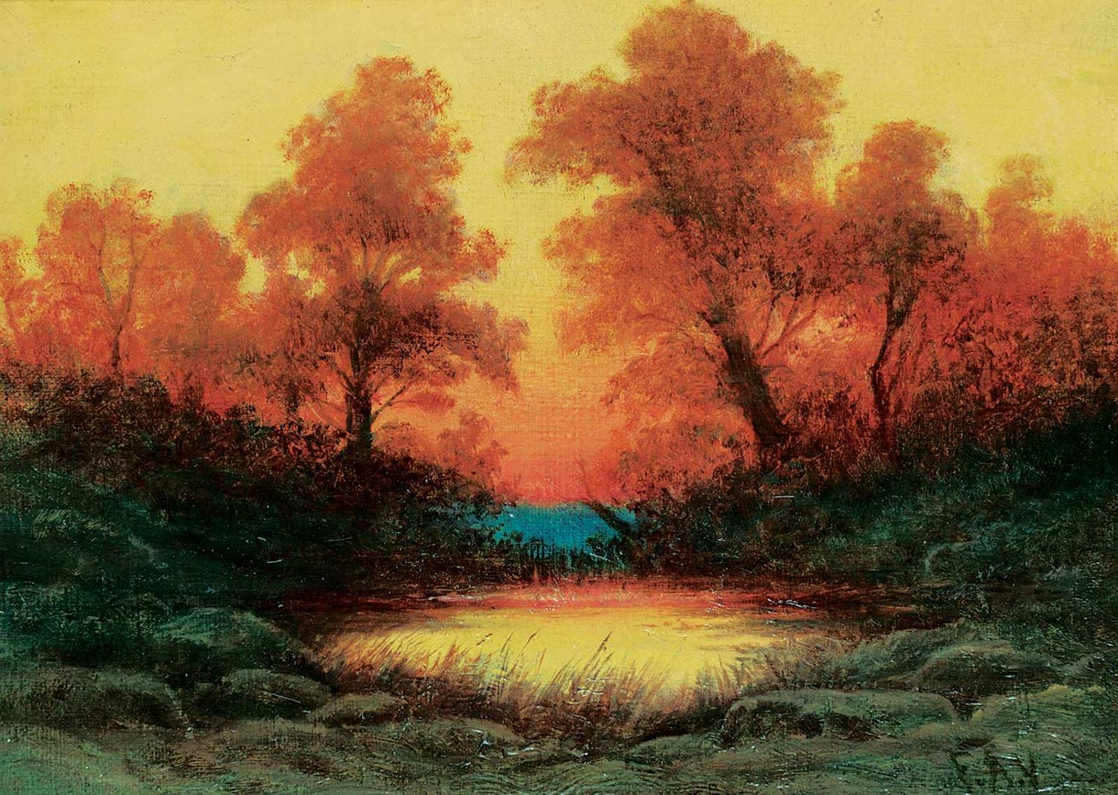 Frederick Arthur Verner (1836-1928) - Untitled - Ontario Landscape