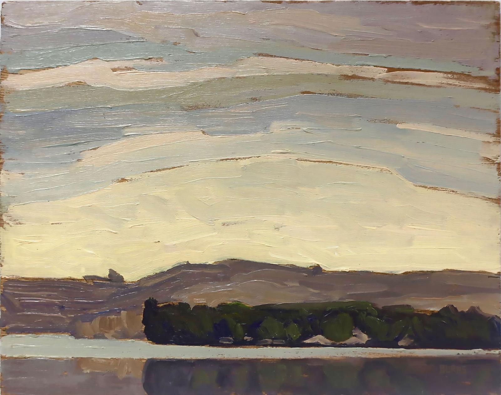 Bill Burns (1960) - Amber Sky, Soyer's Lake