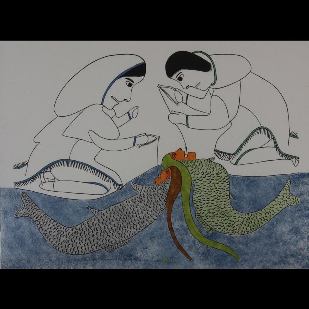 Victoria Mamnguqsualuk (1930-2016) - Catching The Fish Mother
