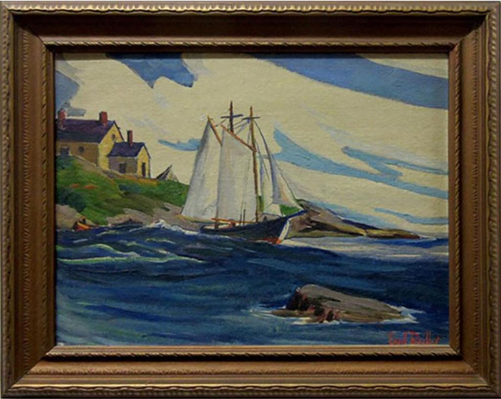 Earl Bailly (1903-1977) - Lunenburg, N.S.; Saugeen Beach, Ont. Gray Dawn