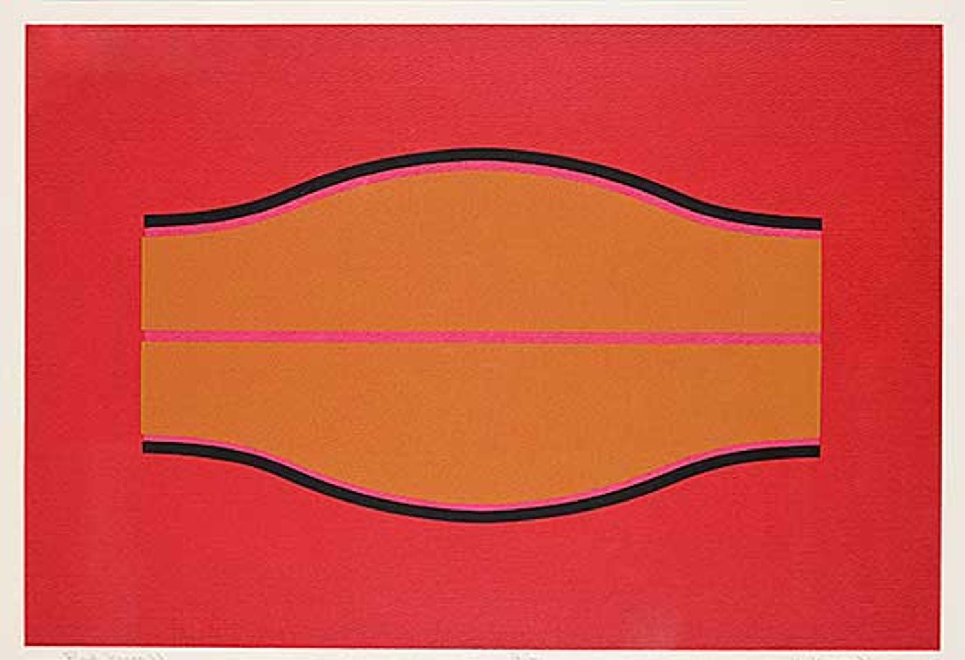 Harry Mitsuo Kiyooka (1928-2022) - Red Swell #A/P