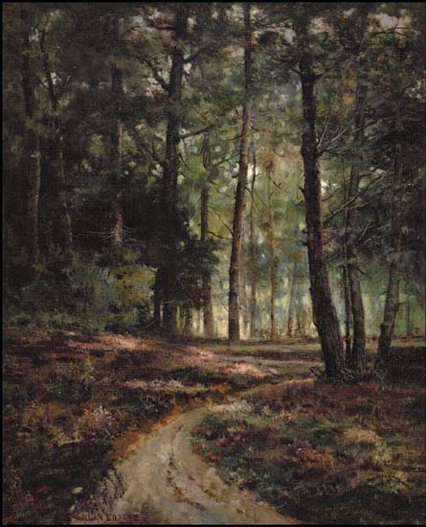 Aaron Allan Edson (1846-1888) - Shooting Path in the Park