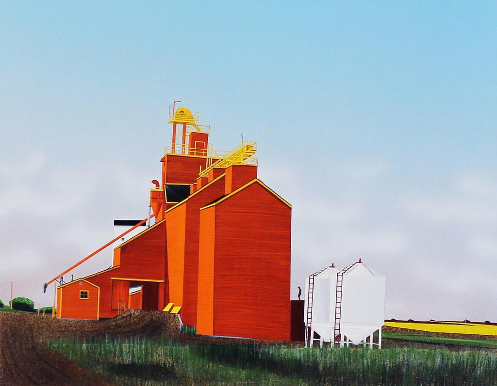 David Allan Thauberger (1948) - New West (Orange); 2000